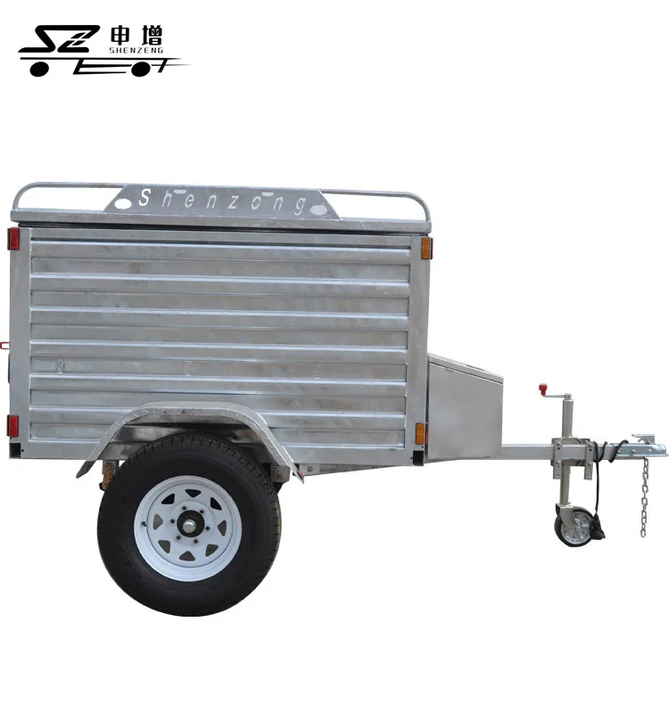 Truck Trailer Use and CE Certification Car Trailer Cart For Dog Transportation