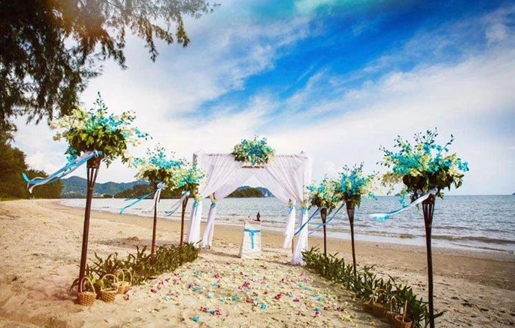 160cm Width High-grade Decoration Light Pearl Pearlescent Ice Silk Cloth Fabric  Wedding Gauze Stage Decorative Party Curtains