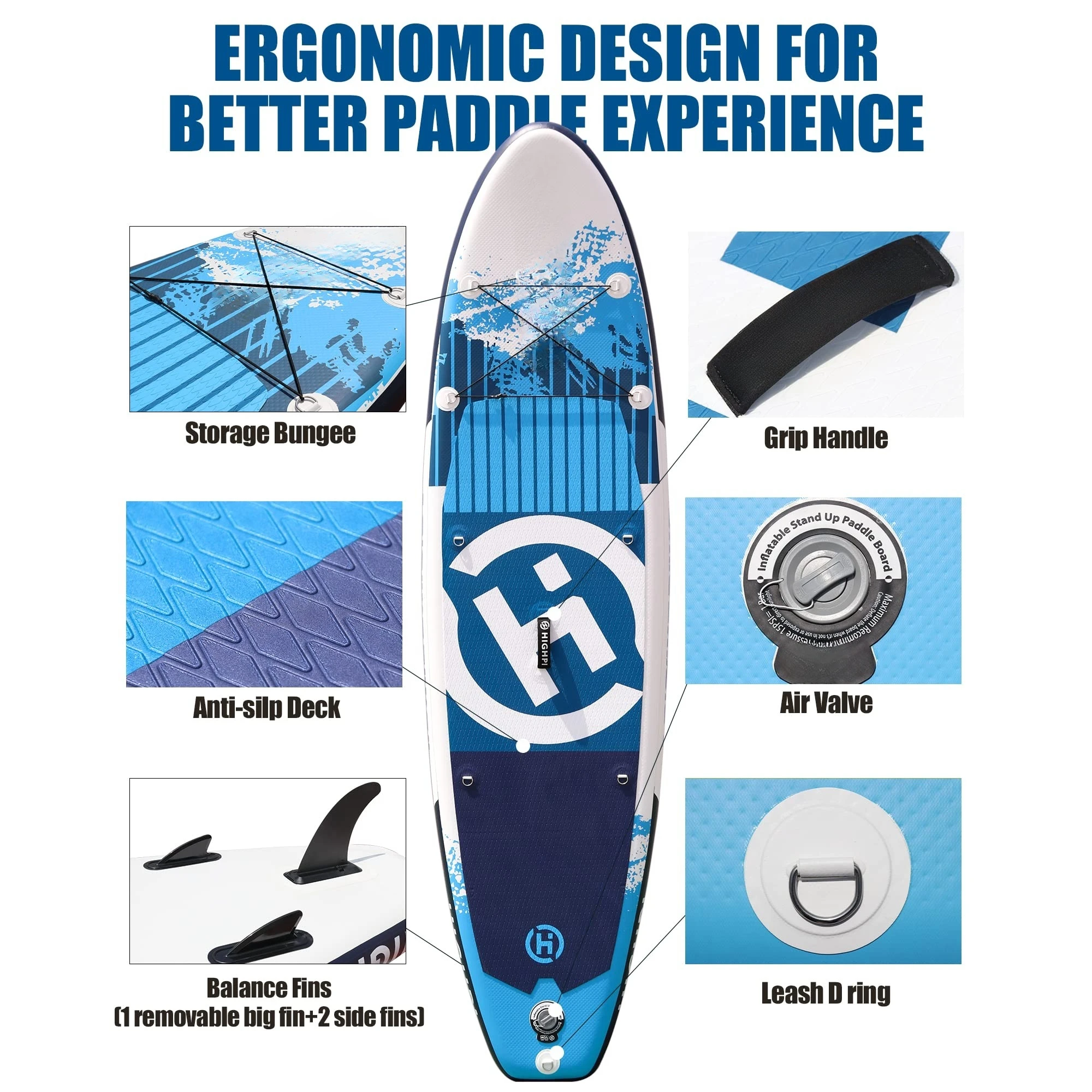 Manufacturer Customized Inflatable Stand Up Paddle Board  Sup Paddle Board Inflatable Supboard Sup