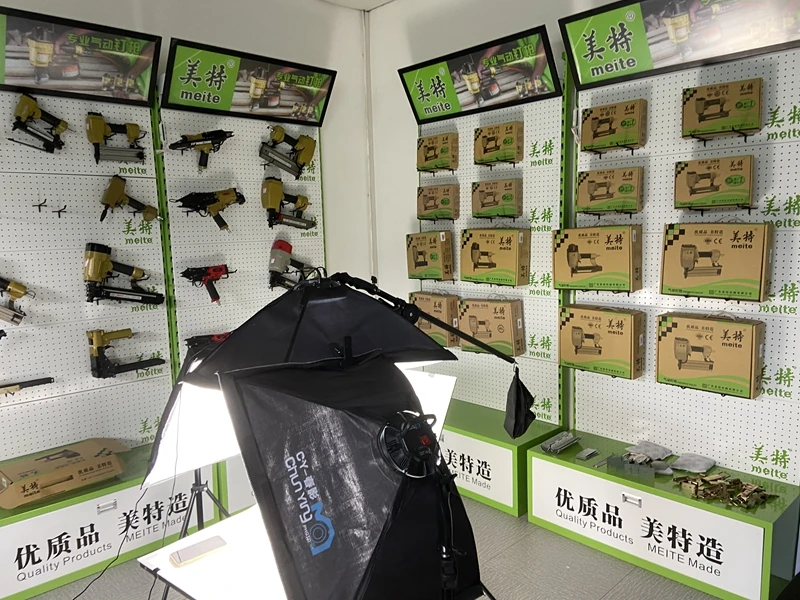 Meite ST64A pneumatic nail gun concrete nailer gun for nail 18-64mm