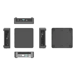 New Barebone Mini Pc With Celeron J4125/j4105/n4100 Ddr4 Version Support Dual Lan Hd Vga 2rs232 Win10 Pocket Mini Pc