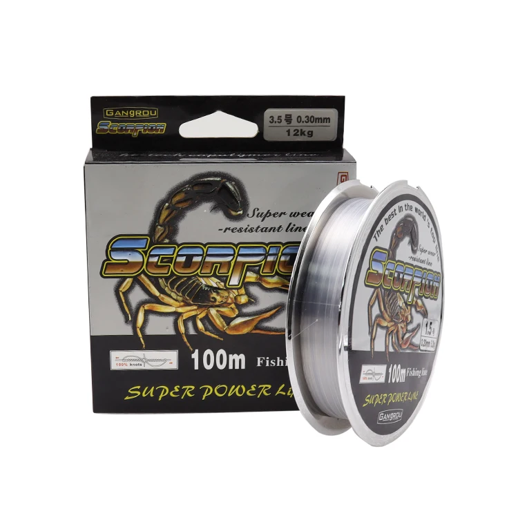 100m High Quality Strong Strength Nylon Line Fishing Monofilament Lines for Fishing Lines