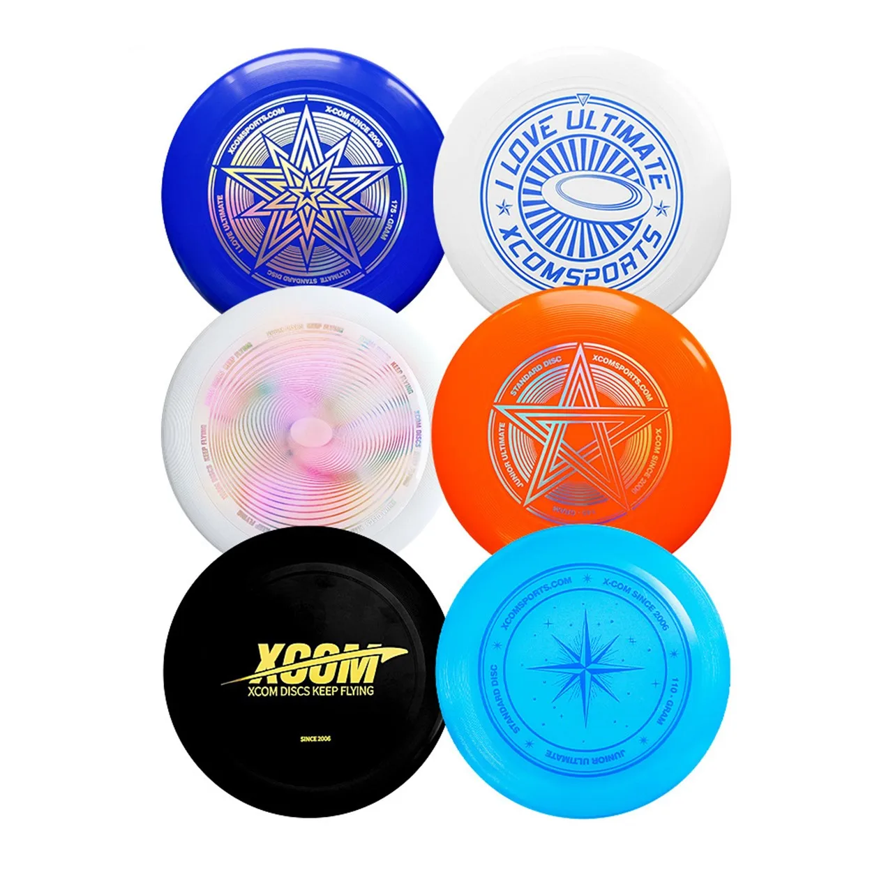 Factory Custom Logo Sports Frisbeed Flying Disc Professional 175g PP PE Ultimate Frisbeed for Adult Game