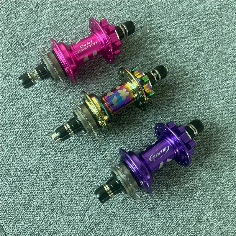 MT- 006F /R Black Blue Red 100 / 135 Quick Release Mountain Bike Hubs 32h Electric Mid Motor MTB Hubs 36 Hole Bicycle Rear Hub