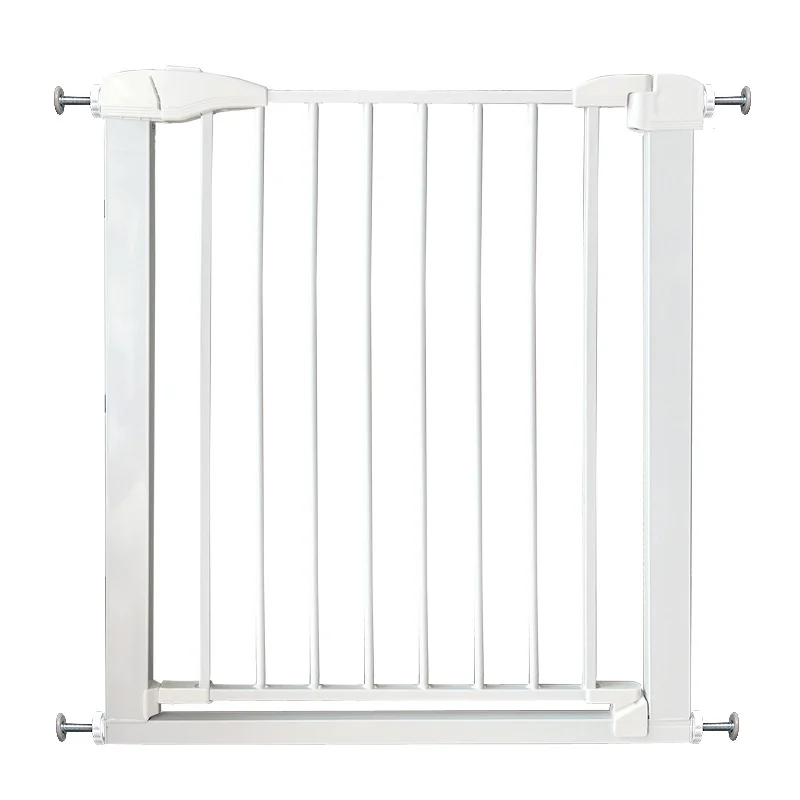 Retractable Metal Baby Gate Sturdy Metal Design Baby Safety Gate Easy to Install