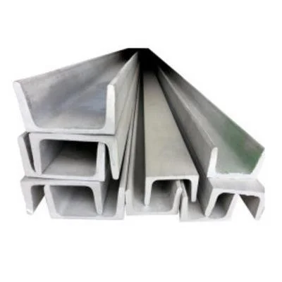 Free sample manufacturer steel processing parts galvanized u beam steel U channel structural steel c channel / C profile price
