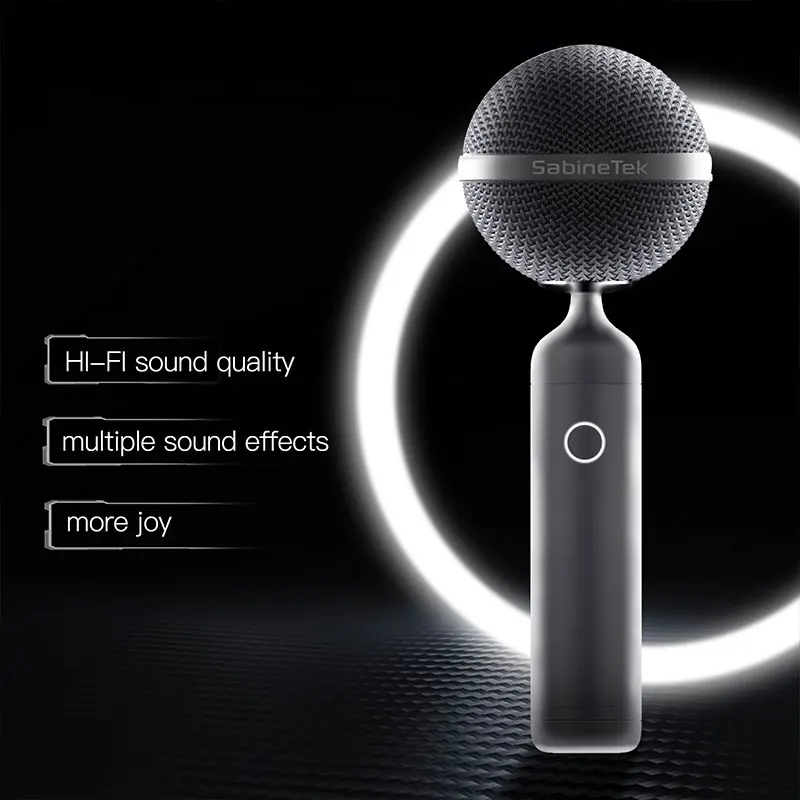 Speaker Microphone Home Singing Karaoke Home Wireless Outdoor Portable Speaker