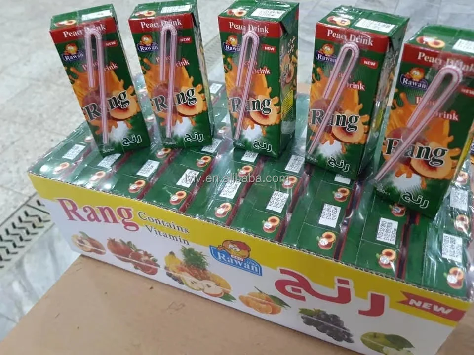 Картонная коробка для сока