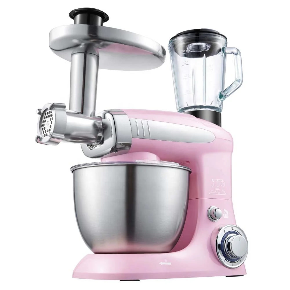 Arriart OEM Electric Kitchen Aid Stand Mixer Machines Commercial Bread Pizza Spiral Dough Mixer Machine 4L