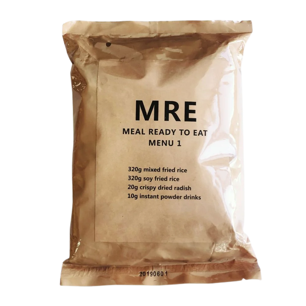Military Rations Rice Meals Health Instant Food MRE Food Packs