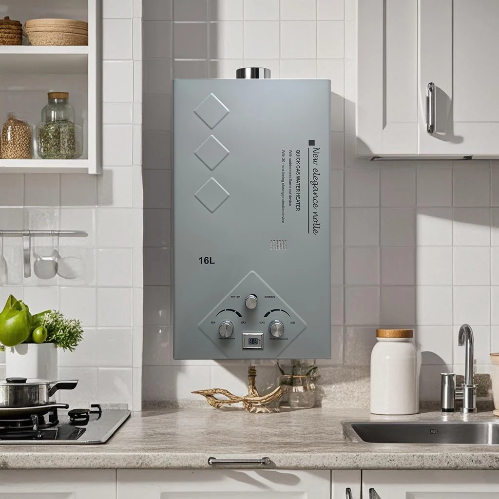 6L 12KW Hot Selling Submersible Portable Camping Boiler Geyser Gas Instant Water Heater