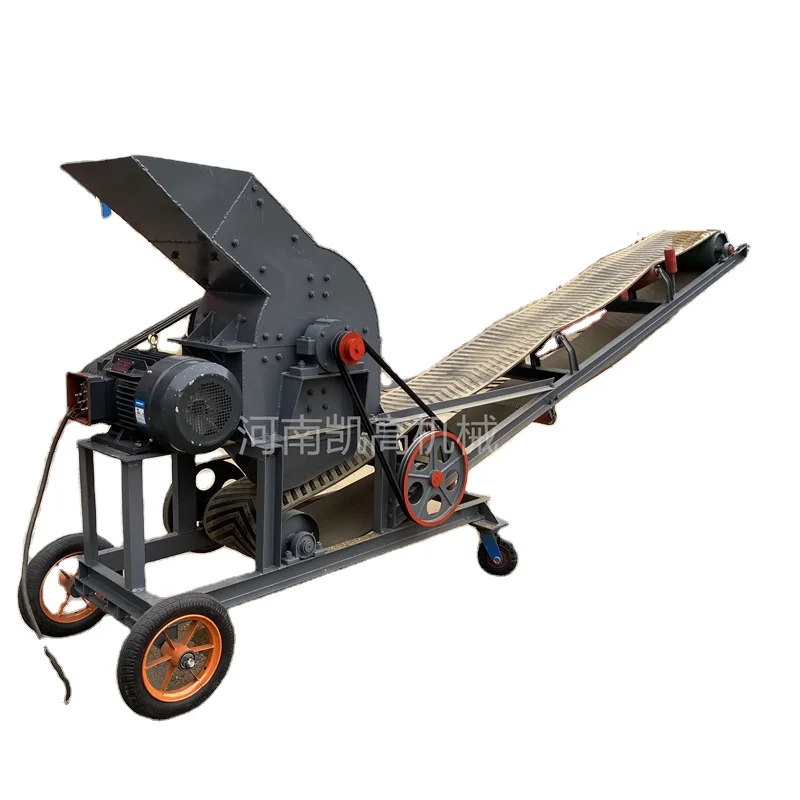 Manufacturer direct sales hammer crusher PC400*600 mobile stone crusher Support custom