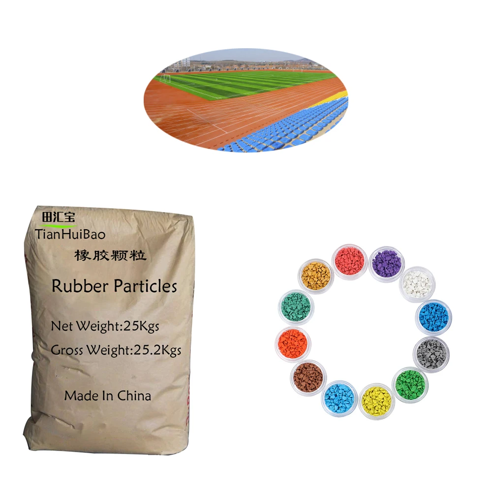 Direct production of playground EPDM color rubber granules (1600502327291)