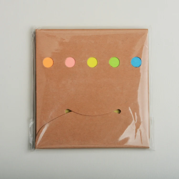 Promotional Paper Memo Pad Mini Self Adhesive Eco Friendly Custom Sticky Notes