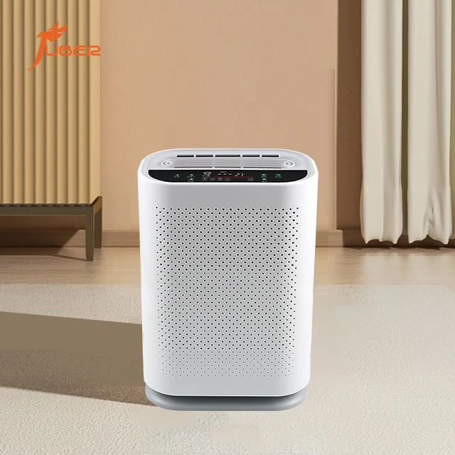 Juber Home wearable air purifier Proable Smart Uv Humidifier Air Purifier With Hepa Filter air purifier