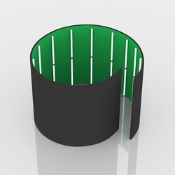 Custom printed LOGO 360 video spinner photo booth automatic photobooth enclosure