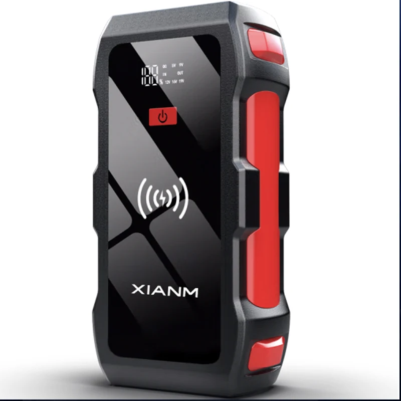 High Quality 12V car starting power emergency starter Wireless power bank Jump Starter