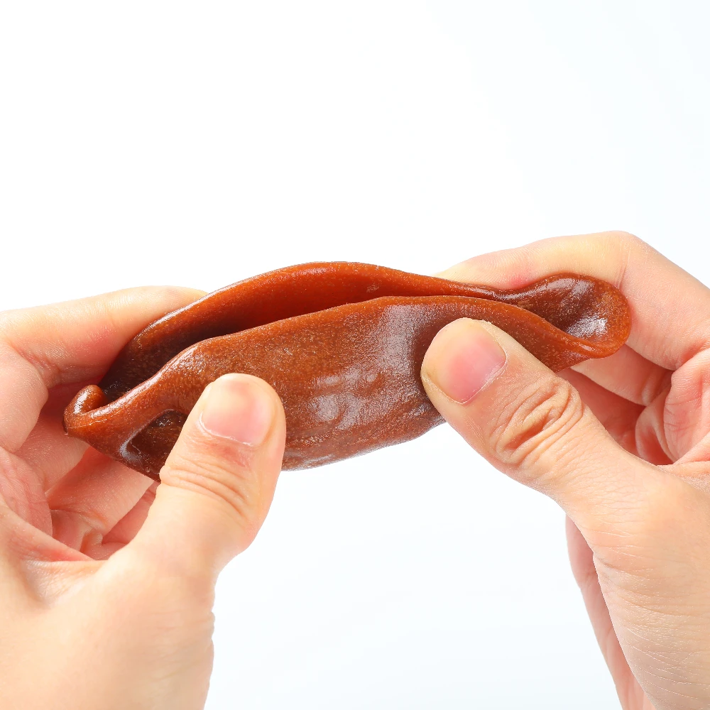 100% natural pet dog food supplier dog dental chews dried pig ear treats