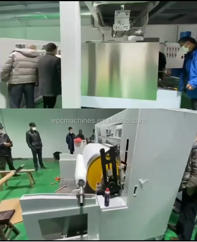 SPC LVT Sheet Making Machine  Extrusion Line   Panel   Plastic Board PVC Flooring