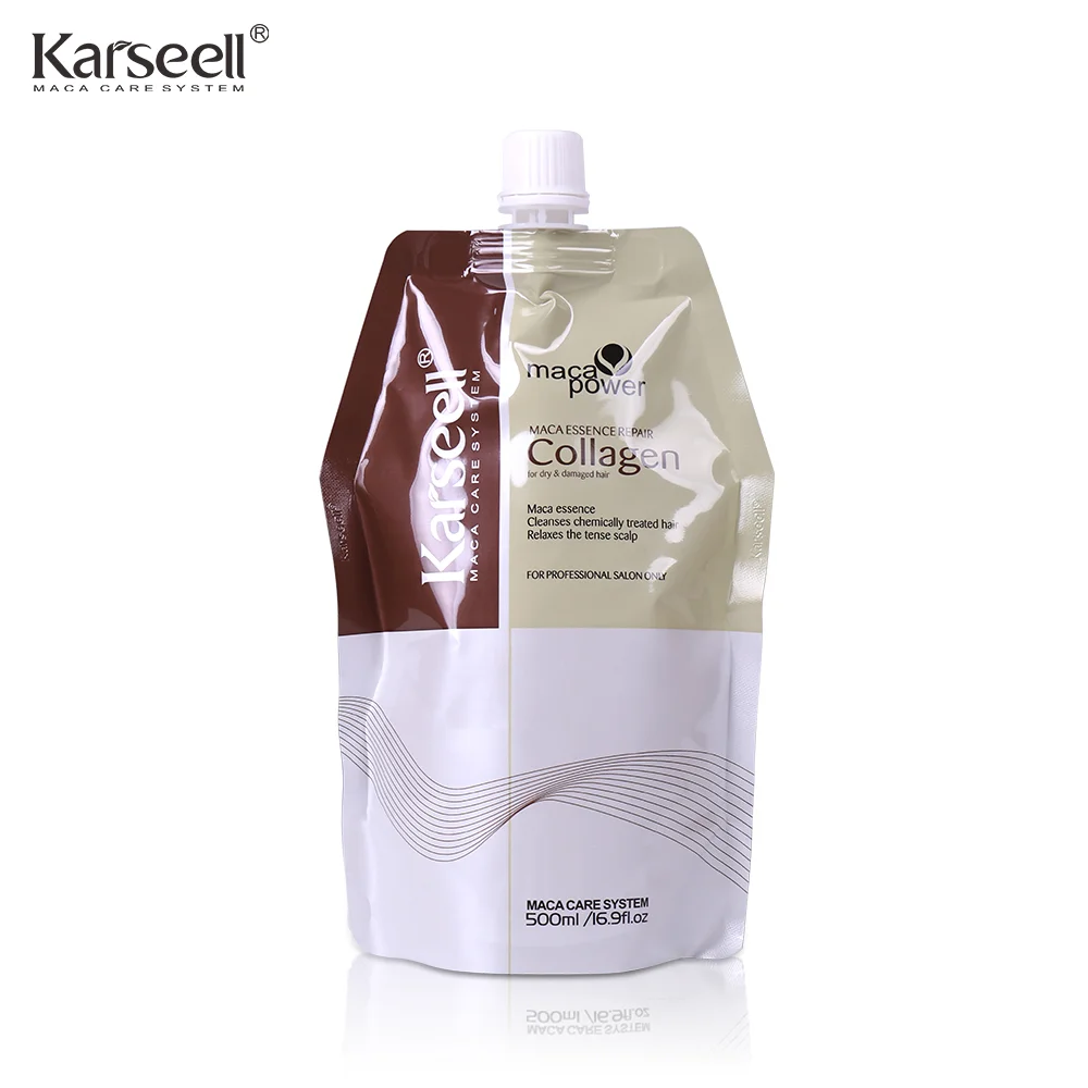 Karseell Maca Essence аргеновый масляный крем восстанавливающая мешочки для волос коллагеновая увлажняющая маска 500 мл