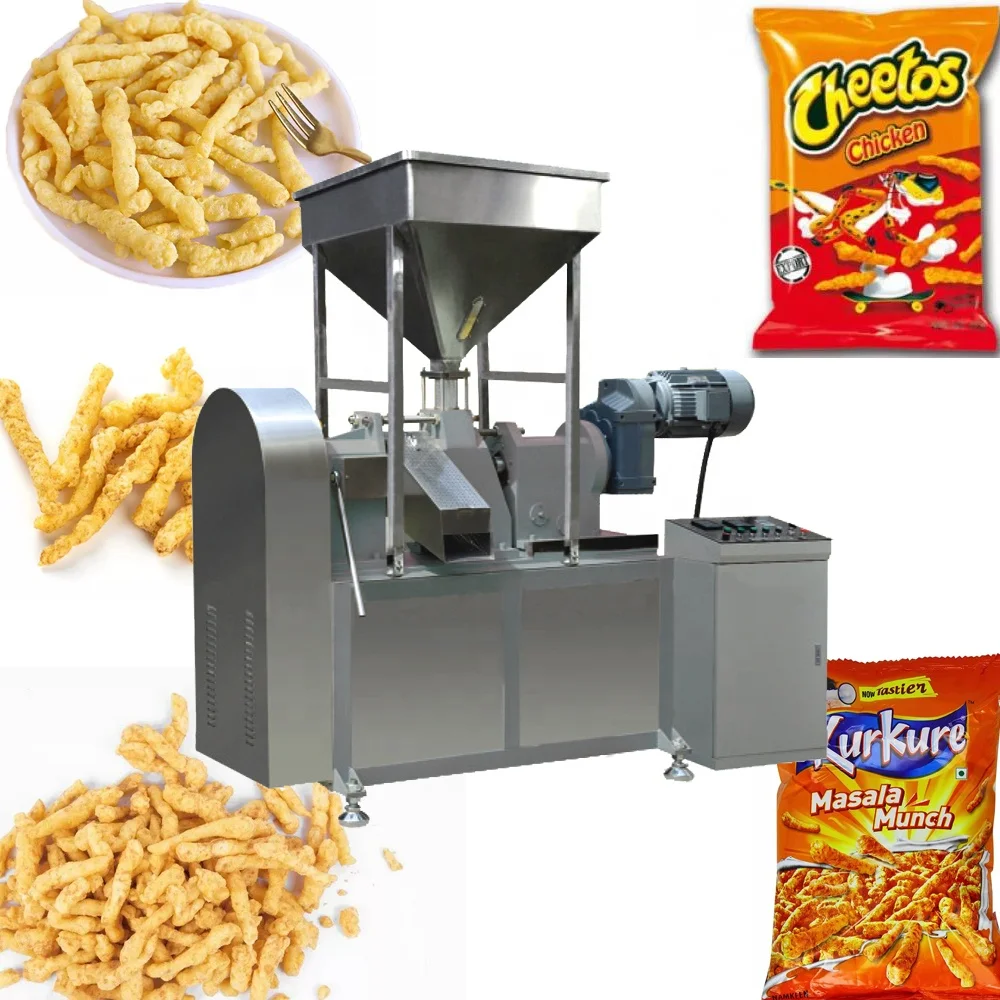 Kurkure Cheetos Extruder Machine Corn Curl Making Machine
