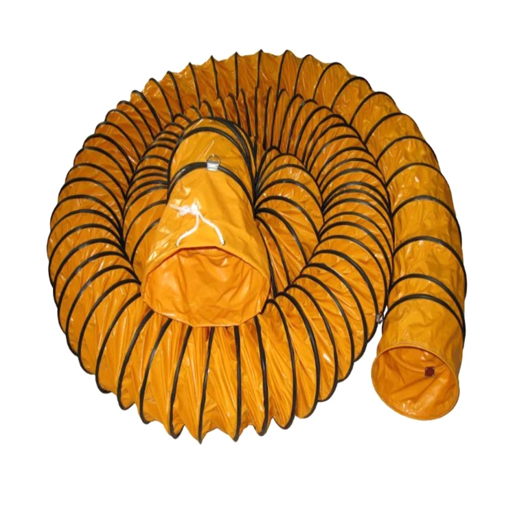 Multi-Purpose Laminate Fabric Ventilation Inner Duct Fabric Flexible Fabric Duct Hose