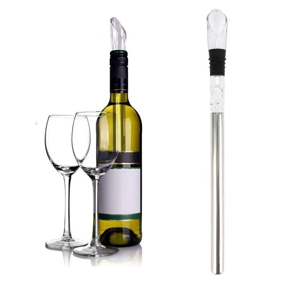 Новое поступление винный охладитель палочка для бутылки красного вина из нержавеющей стали морозильной камеры 3 в 1 с Аэратором и разливателем