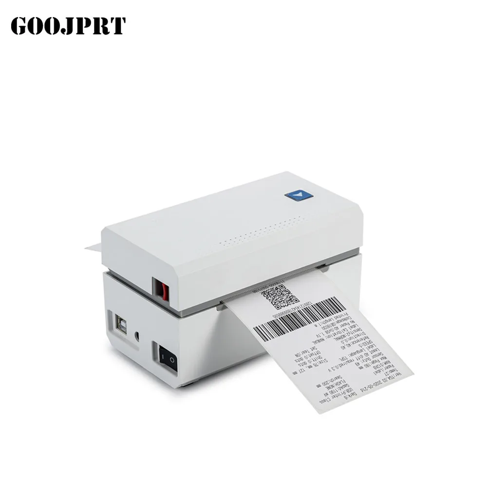 Portable Barcode Sticker Mini Thermal Label Printing Printer Usb Black and White Null Stock Mobile App Barcode Printer FCC 80mm