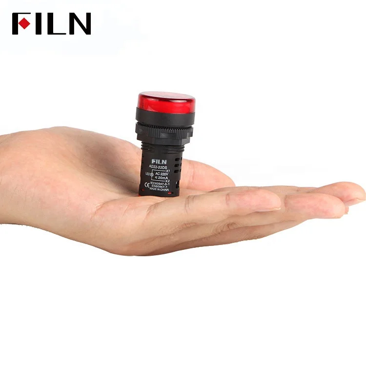 AD22-22DS 22mm LED indicator light lamp pilot lamp signal light red green yellow blue white