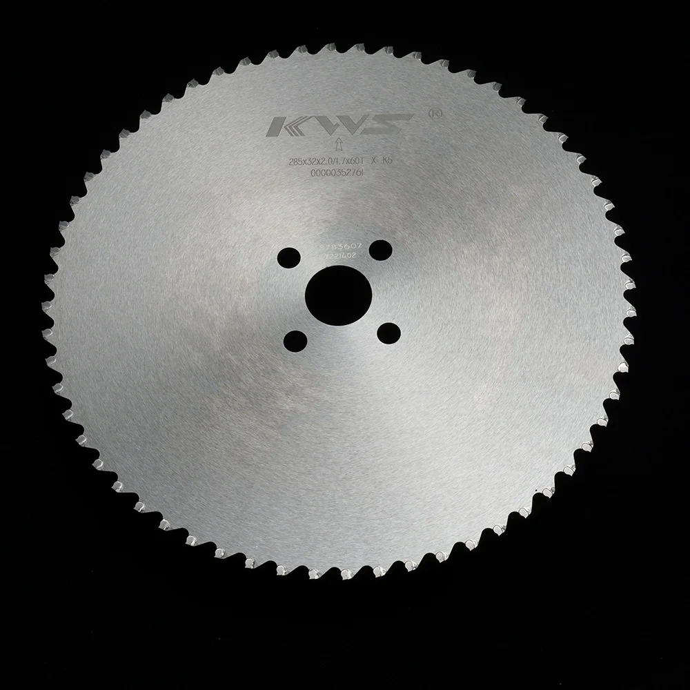 KWS circular saw blades for metal cutting iron pipe steel cold saw ceramic teeth 250-500mm