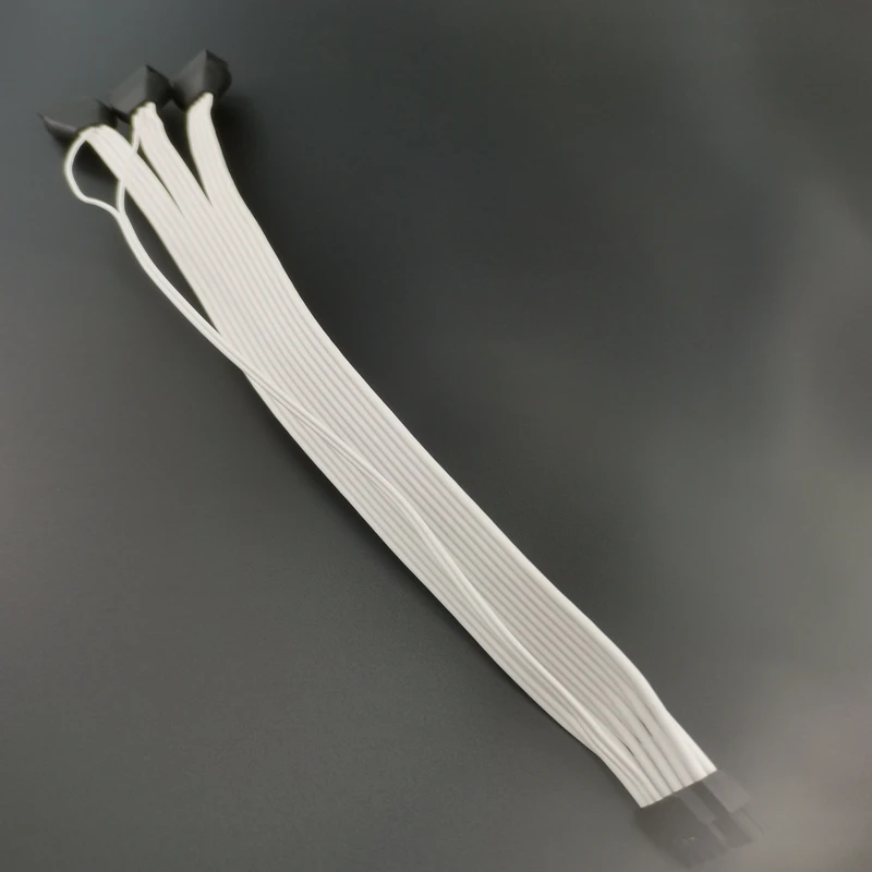 12-контактный разъем с интервалом 3,0 дюймов для 3*6 + 2 видеокарт из материала ТПЭ, Удлинительный кабель ATX