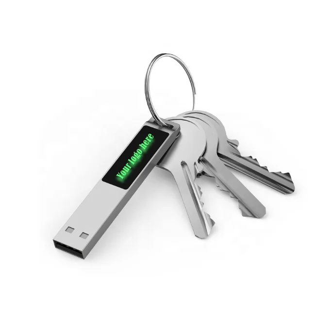 Hot selling USB Custom flash drive light up logo promotional flash drive 8gb 16gb 32gb 63gb 128gb metal pendrive usb