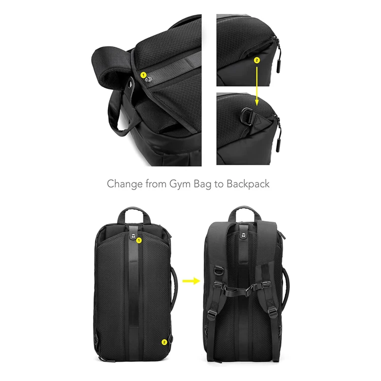 35L Multi-Purpose Gym Backpack with Laptop&Shoe Compartment for Sport or Travel