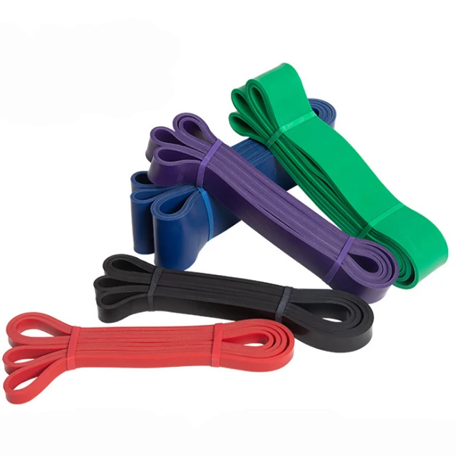 5~250lbs Resistance Bands Pull Up Heavy Duty Set Assisted Exercise Tube Home Gym Fitness