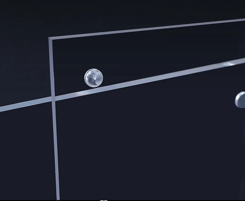 Custom A4 Strong Magnetic Acrylic Desk Card Conference Seat Board Advertising Display Card Table Sign Acrylic Sign Holder