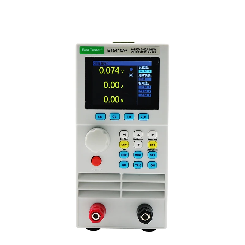 ET5411A+ Single Channel lifepo4 battery tester 500V 15A 400W Programmable DC Electronic Load Battery Tester Analyzer