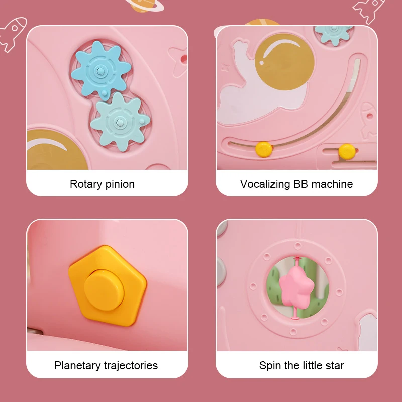 Cute Pink Fence Combination For Babies And Children Baby Activity Fence Toddlers Playpen Play Fence Baby