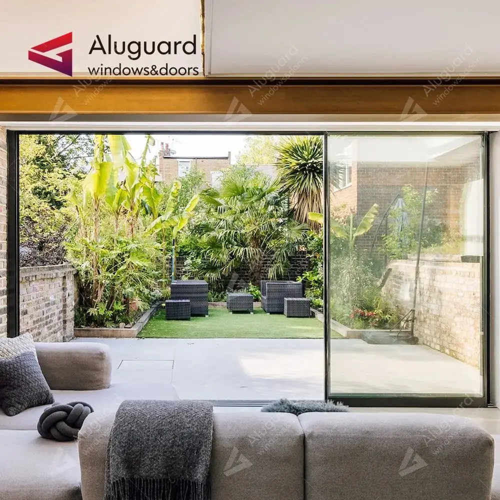 American Standard Automatic Sliding Door System Automatic Sliding Door Motor Balcony Automatic Smart Sliding Door Sensor