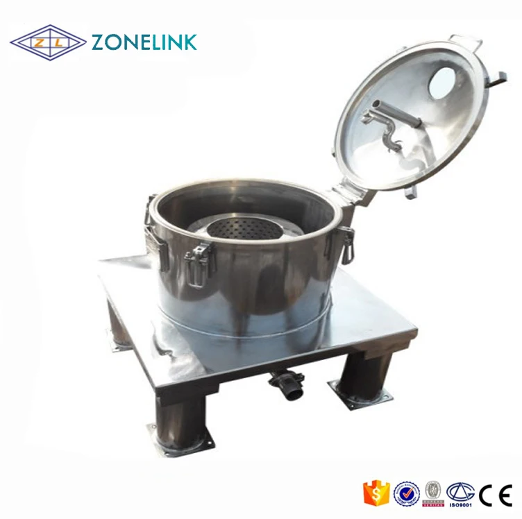 top discharge plate basket China manufacturer copper Potassium sulfide Borax filter centrifuge