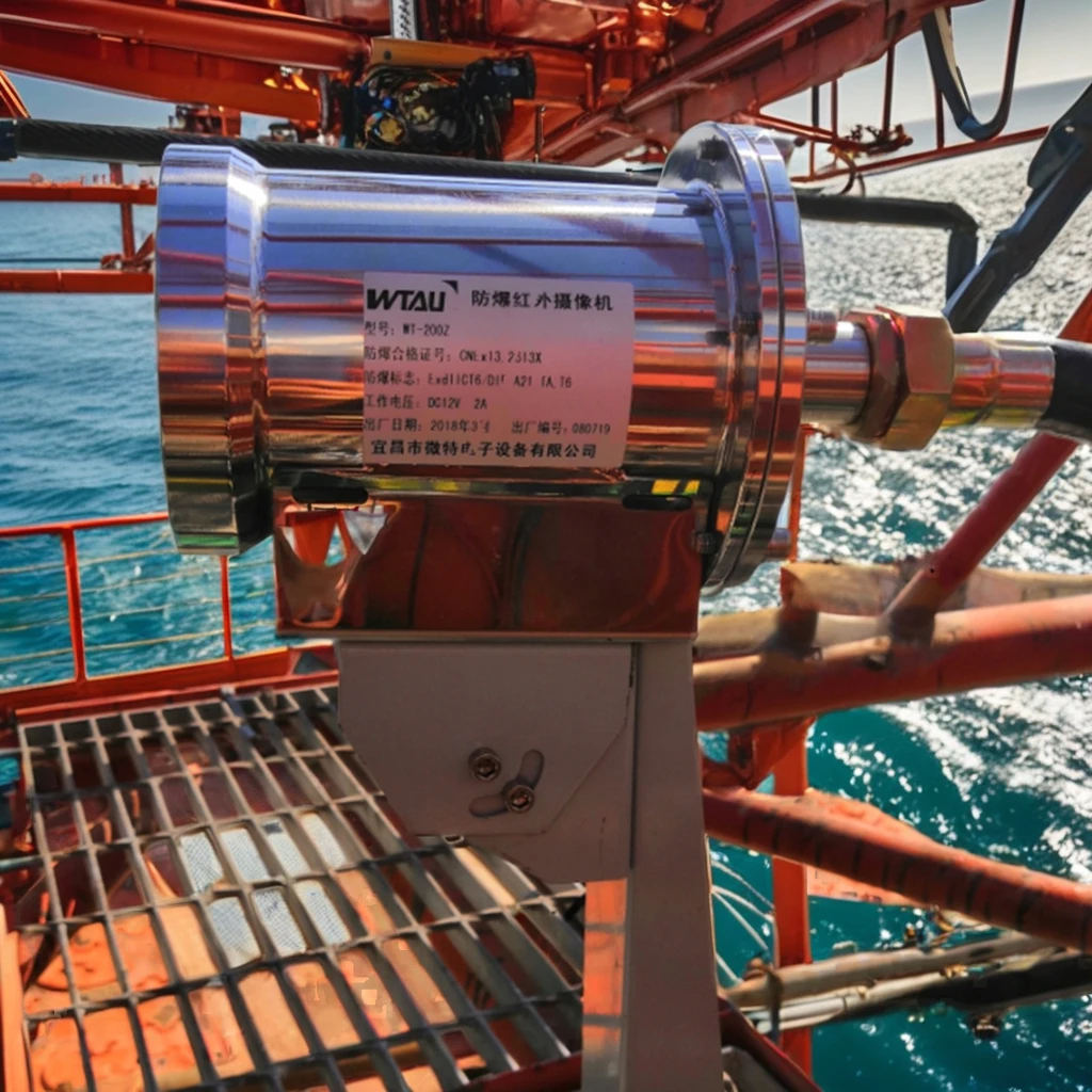 Telescopic CCTV System for Offshore Crane Anti-Corrosion Telescopic Camera Crane for Manufacturing Plants Machinery Repair Shops