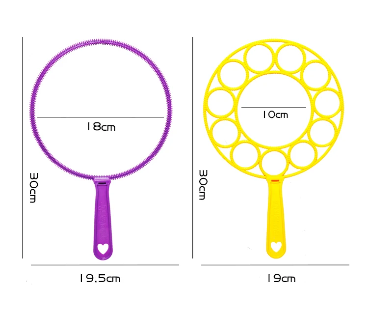 Hot Sale Funny Making Giant 6 Piece Bubbles Stick Kit Play Bubble Blowing Tool Bubble Toys For Toy Kids Outdoor