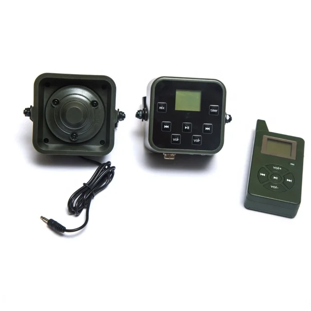 
portable bird hunter caller mp3 with 50w speaker wireless remote control CP-398E 