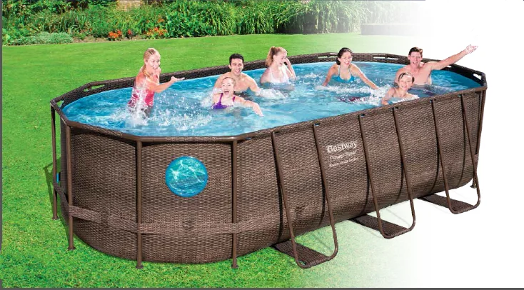 BESTWAY 56714 Above ground steel swimming pools piscina outdoor pool