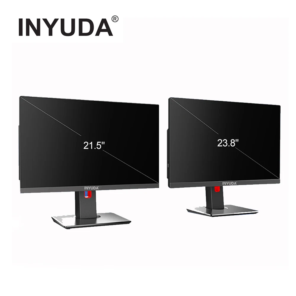 Good Quality 21.5 Inch Rotating Office All In One PC Core i7 i5 i3 Cpu Processor Gaming PC Desktop Computer