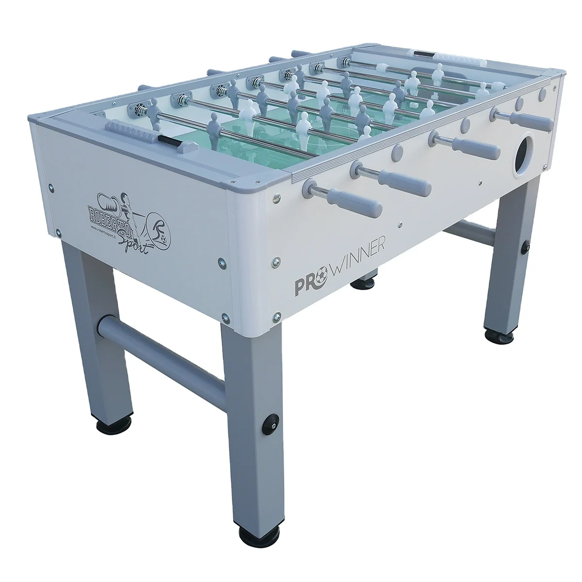 Quality product table soccer for professional use and elegant presence White color Pro Winner table soccer