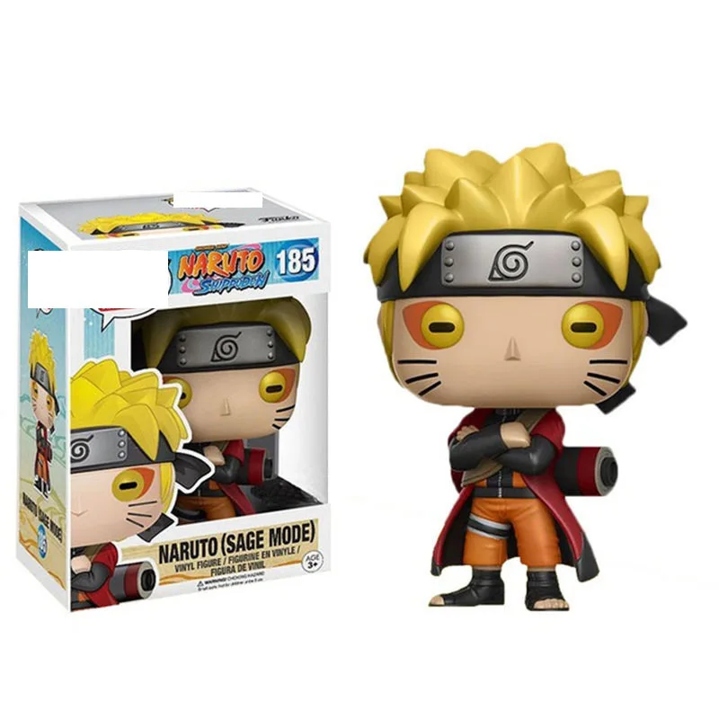 POP Collectible Ornament Anime Kakashi Uchiha Itachi Sasuke Action Figure Toy Model