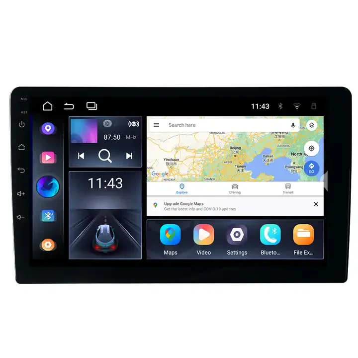 Factory L3 6+128g 7/9/10  Inch Android Touch Screen Radio Car Accessories with High Resolution Wholesale Price