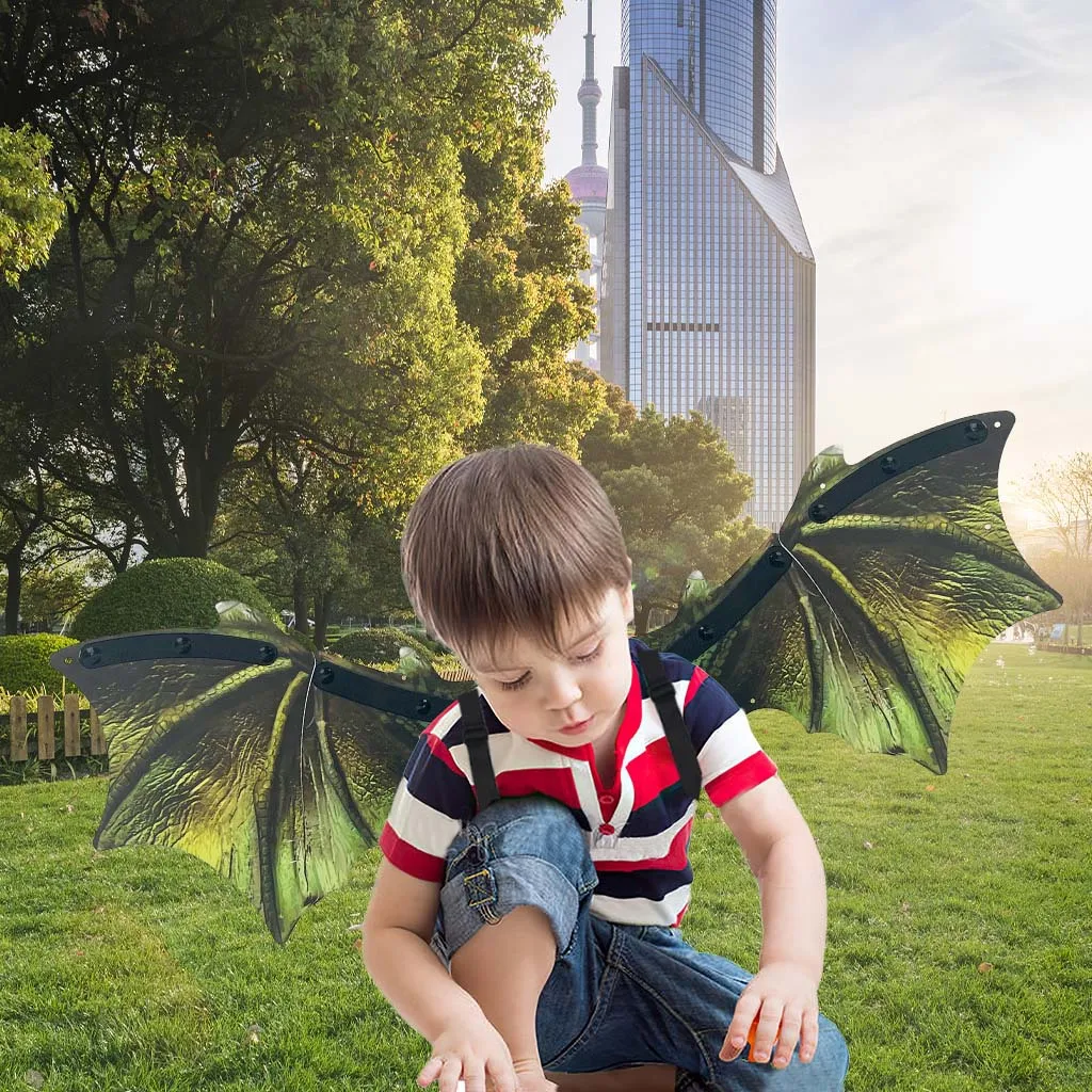 Newest Children Kids Dinosaur Waving Wings Light up Electric Dinosaur Wing for Girl and Boy