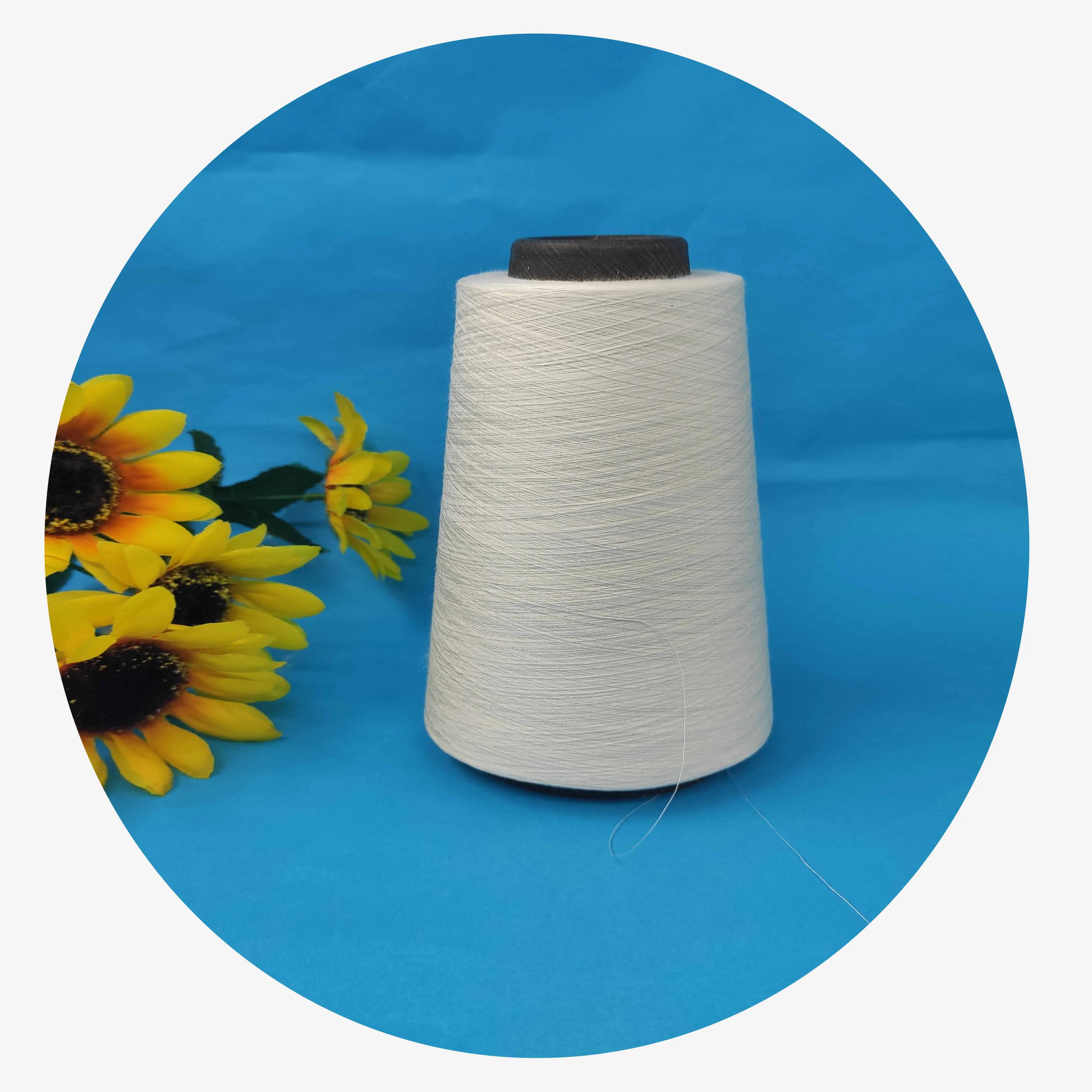 Best selling good price of cotton natural 32s bamboo yarn