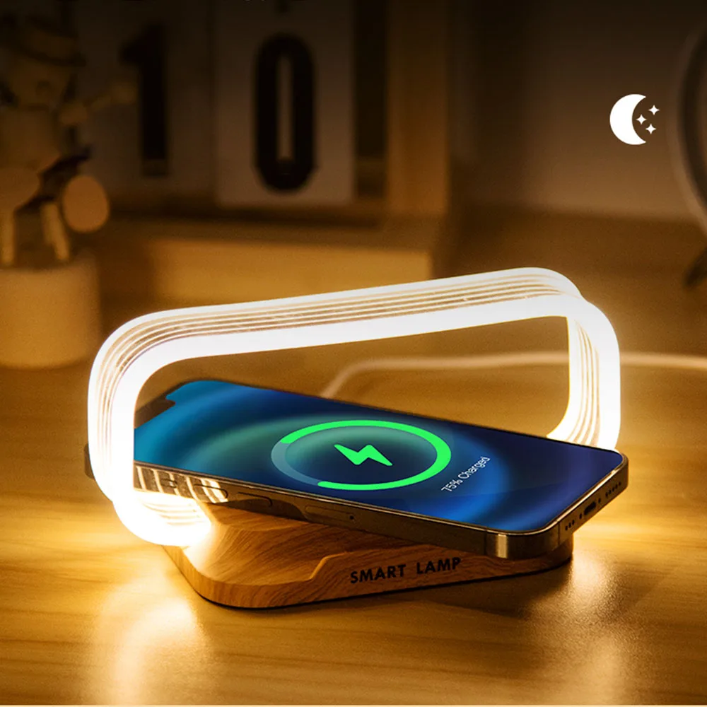 Contemporary Adjustable Mini LED Desk Lamp with Touch Sensor Electric Power Supply ABS Body Farmhouse Design for Bedroom
